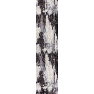 Zoe Contemporary Bohemian Abstract Marble Area Rug